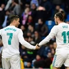 Ronaldo và Bale thay nhau lập công giúp Real chiến thắng. (Nguồn: AFP/Getty Images)