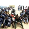 Các đối tượng buôn người bị bắt giữ. (Nguồn: tv5monde.com)