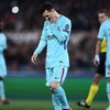 Messi và đồng đội lại phải dừng bước từ vòng tứ kết. (Nguồn: AFP/Getty Images)