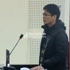Bị cáo Nguyễn Viết Dũng tại phiên tòa. (Nguồn: Baonghean.vn)