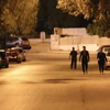 Người dân đi lại trên đường phố Damascus. (Nguồn: AFP)