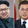 Cuộc gặp thượng đỉnh giữa Tổng thống Hàn Quốc Moon Jae-in và nhà lãnh đạo Triều Tiên Kim Jong-un diễn ra vào ngày 27/4 tới. (Nguồn: AFP)