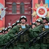 Hình ảnh lể diễu binh kỷ niệm Ngày Chiến thắng năm 2017 tại Nga. (Nguồn: TASS)