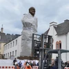 Bức tượng đồng nặng 3 tấn, cao 5,5m, tạc hình Karl Marx. (Nguồn: AFP/Getty Images)