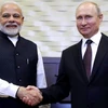 Thủ tướng Ấn Độ Narendra Modi và Tổng thống Nga Vladimir Putin. (Nguồn: CNN)