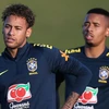 Neymar và Jesus, hai cầu thủ được kỳ vọng giúp Brazil vô địch. (Nguồn: Getty Images)