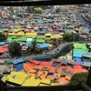 Khu ổ chuột ở Mumbai với diện mạo mới. (Nguồn: AFP)