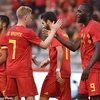 Tuyển Bỉ ở trận thắng Ai Cập 3-0. (Nguồn: AP)