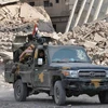 Quân đội Syria ở Albu Kamal. (Nguồn: Getty Images)