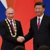 Tổng thống Nga Putin và Chủ tịch Trung Quốc Tập Cận Bình. (Nguồn: Reuters)