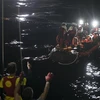 Cảnh sát biển Italy giải cứu người tị nạn. (Nguồn: AP)