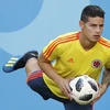 James Rodriguez vắng mặt trận ra quân của Colombia? (Nguồn: AP)