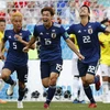 Osako (số 15) giúp Nhật Bản giành chiến thắng tại World Cup 2018. (Nguồn: AFP/Getty Images)