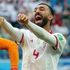 Rouzbeh Cheshmi sớm phải chia tay World Cup 2018. (Nguồn: Getty Images)