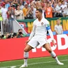 Ronaldo mang chiến thắng đầu tay về cho Bồ Đào Nha ở World Cup 2018. (Nguồn: Getty Images)