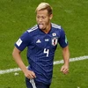 Keisuke Honda giúp Nhật Bản nuôi hy vọng vào vòng 1/8. (Nguồn: EPA)