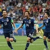 Nhật Bản đã dẫn 2-0 nhưng lại để thua ngược đáng tiếc. (Nguồn: Getty Images)