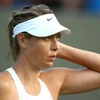 Sharapova chia tay Wimbledon 2018 ngay từ vòng 1. (Nguồn: Getty Images)