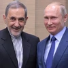 Tổng thống Nga Vladimir Putin tiếp ông Ali Akbar Velayati. (Nguồn: TASS)