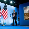Tổng thống Mỹ Trump tại Hội nghị thượng đỉnh NATO. (Nguồn: nytimes.com)