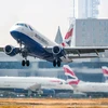 Máy bay của hãng hàng không Anh British Airways. (Nguồn: albawaba.com)