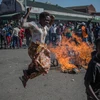 Xung đột nổ ra trên đường phố thủ đô Harare.. (Nguồn: AP)