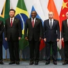Lãnh đạo các nước trong nhóm BRICS. (Nguồn: timeslive.co.za)