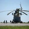 Trực thăng hạng nặng Mi-26T2 của Nga. (Nguồn: TASS)
