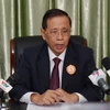 Ông Sok Eysan Ủy viên Trung ương kiêm người phát ngôn đảng Nhân dân Campuchia (CPP). (Ảnh: Minh Hưng-Chanh Đa/TTXVN)