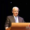Tổng thư ký Tổ chức Giải phóng Palestine (PLO) Saeb Erekat. (Nguồn: maannews.com)
