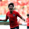 Hwang Ui-jo lập hat-trick giúp Olympic Hàn Quốc chiến thắng. (Nguồn: AFC)