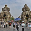 Khu du lịch mới mở của Trung Quốc giống hệt Angko Wat của Campuchia. (Nguồn: shanghai.ist)