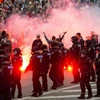 Cảnh sát Đức chống bạo động. (Nguồn: AP)