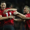 Manchester United thắng trận đầy kịch tính. (Nguồn: Getty Images)