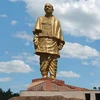 Bức tượng Sardar Vallabhbhai Patel cao 182m. (Nguồn: livemint.com)