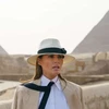 Bà Melania Trump ở Cairo. (Nguồn: msn.com)