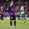 Messi trở lại nhưng không thể giúp Barcelona tránh khỏi thất bại. (Nguồn: Getty Images)