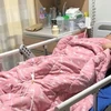 Anh Đỗ Quốc Hưng, lao động Việt Nam bị thương nặng trong vụ nổ đang được điều trị. (Ảnh: Mạnh Hùng/Vietnam+)