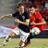 Croatia (áo đen) liệu có phục thù thành công trước Tây Ban Nha? (Nguồn: Getty Images)
