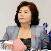 Thứ trưởng Bộ Ngoại giao Triều Tiên Choe Son-hui. (Nguồn: AP)