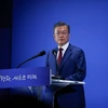 Tổng thống Hàn Quốc Moon Jae-in. (Nguồn: THX/TTXVN)