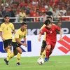 Công Phượng sẽ giúp Việt Nam giành ưu thế sau trận chung kết lượt đi với Malaysia. (Ảnh: Trọng Đạt/TTXVN)