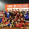 U21 tuyển chọn Việt Nam giành chức vô địch. (Nguồn: VFF)