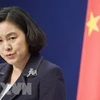 Người phát ngôn Bộ Ngoại giao Trung Quốc Hoa Xuân Oánh. (Nguồn: Kyodo/TTXVN)