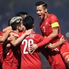 Tuyển Việt Nam chạy đà Asian Cup 2019 bằng trận giao hữu với Triều Tiên. (Ảnh: Trọng Đạt/TTXVN)