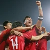 Việt Nam là đội tuyển trẻ nhất ở Asian Cup 2019. (Ảnh: Trọng Đạt/TTXVN)