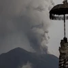 Núi lửa Agung phu trào. (Nguồn: okezone.com)