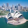 Nhà hát con sò (Opera House), di sản văn hóa nổi tiếng nhất của Australia. (Nguồn: AP)
