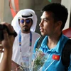 Đức Huy cùng đội tuyển Việt Nam đến Al Ain. (Nguồn: VFF)