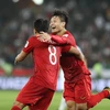 Việt Nam sẽ giành vé vào vòng 1/8 Asian Cup 2019. (Ảnh: Hoàng Linh/TTXVN)